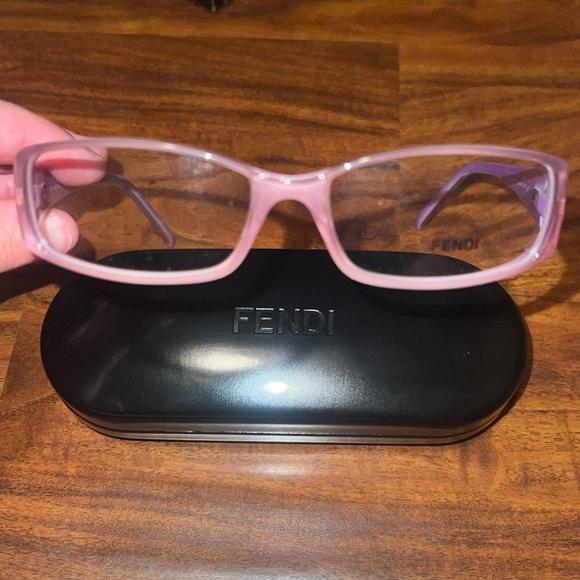 Fendi Accessories - Authentic Fendi glasses lavender pink with case sparkle F817 516